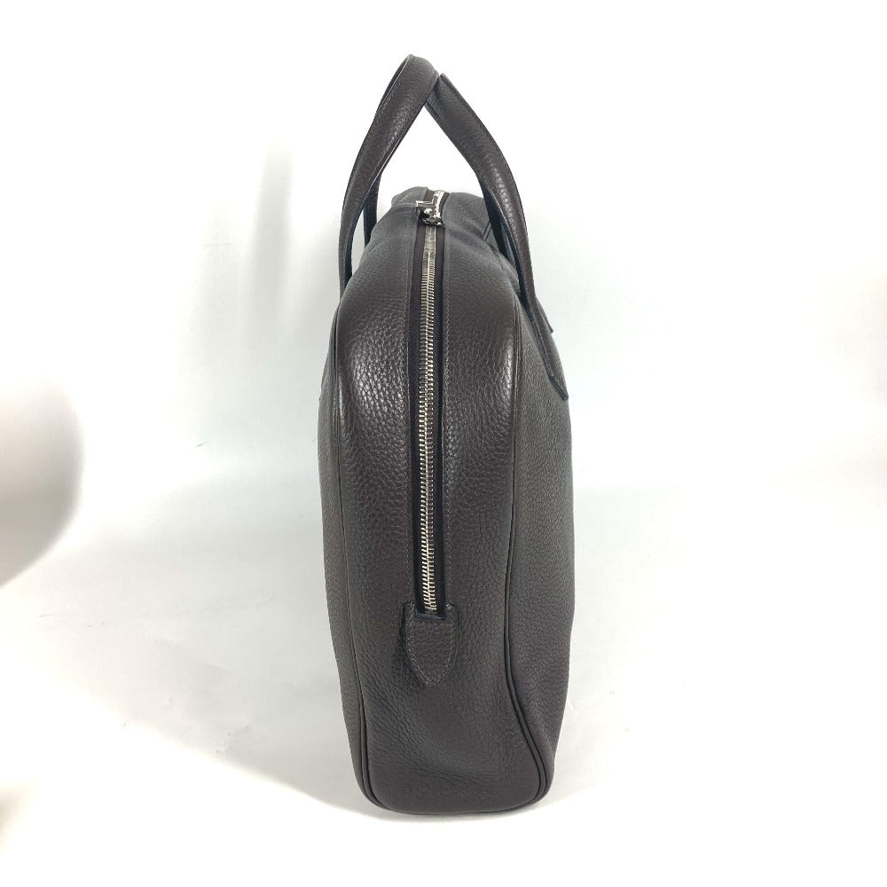 HERMES Business bag Taurillon Clemence Brown bag handbag Victoria 2
