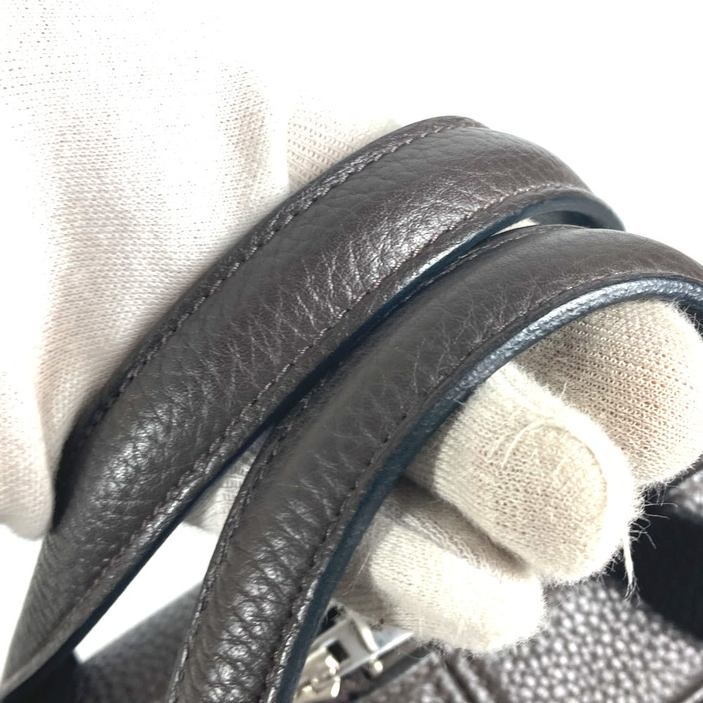 HERMES Business bag Taurillon Clemence Brown bag handbag Victoria 2