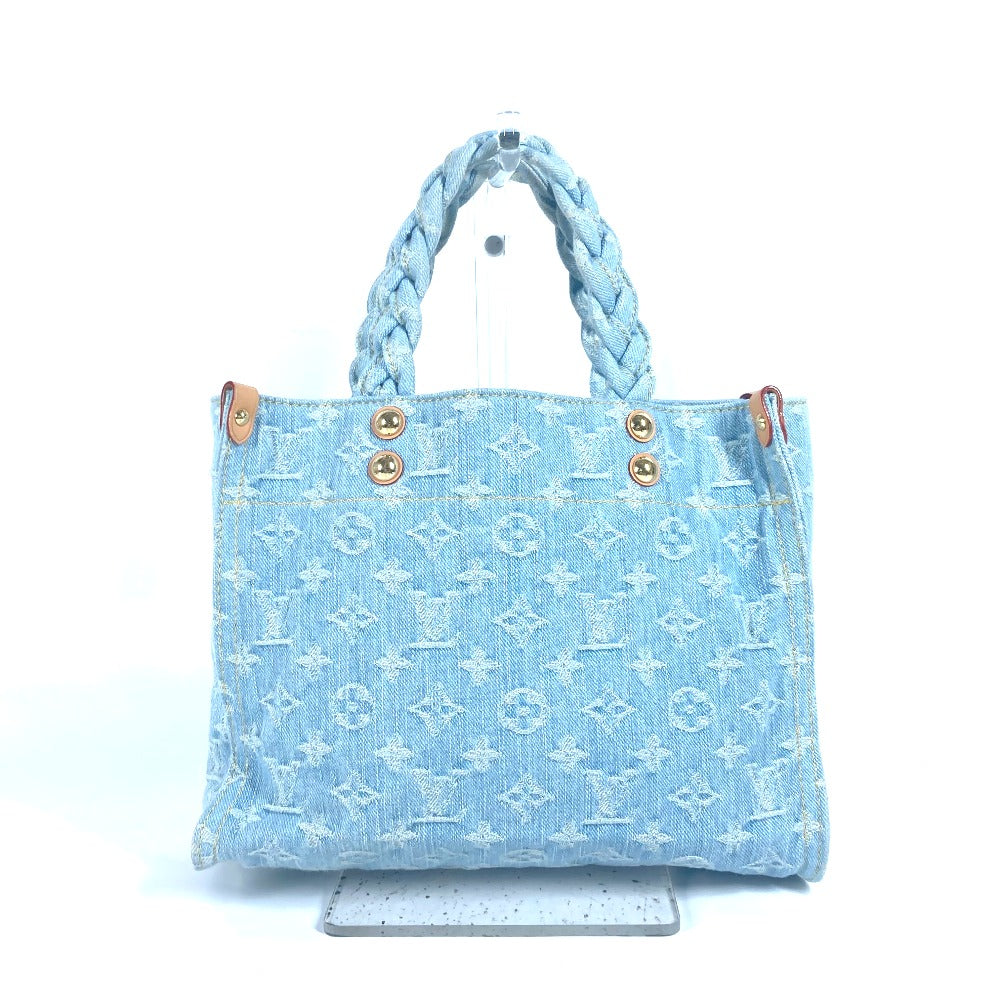 LOUIS VUITTON Handbag M24897 Monogram denim blue Monogram denim Let go