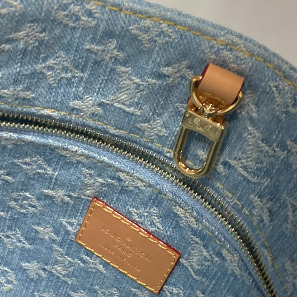 LOUIS VUITTON Handbag M24897 Monogram denim blue Monogram denim Let go