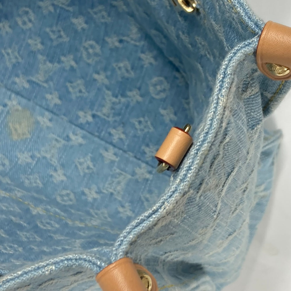 LOUIS VUITTON Handbag M24897 Monogram denim blue Monogram denim Let go