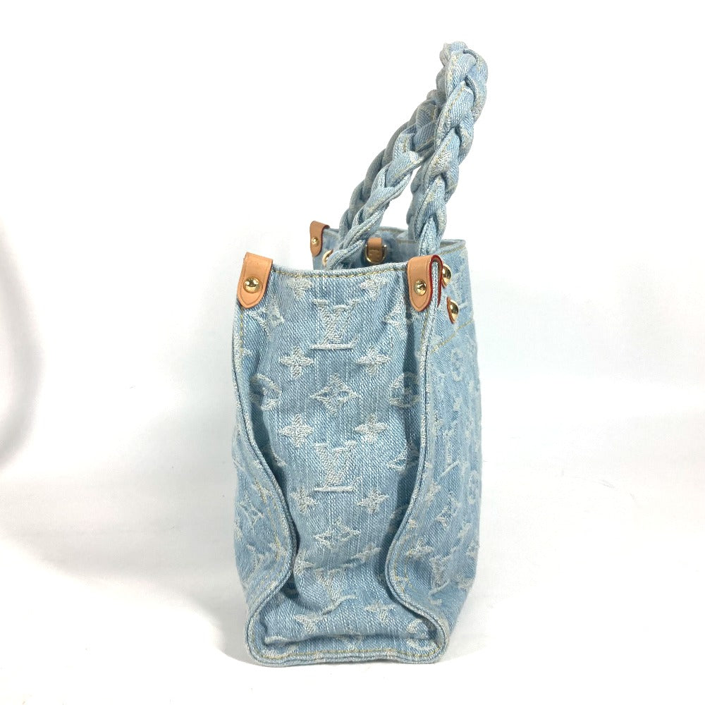 LOUIS VUITTON Handbag M24897 Monogram denim blue Monogram denim Let go