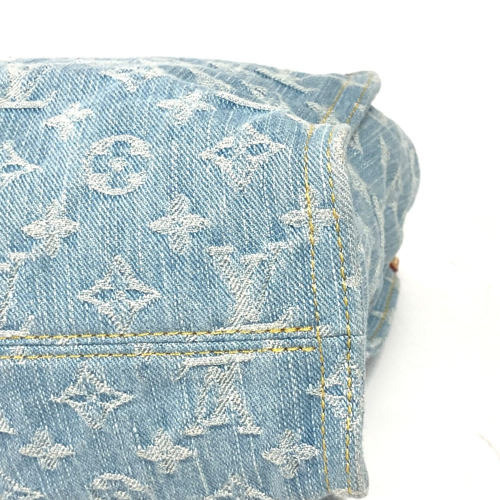 LOUIS VUITTON Handbag M24897 Monogram denim blue Monogram denim Let go