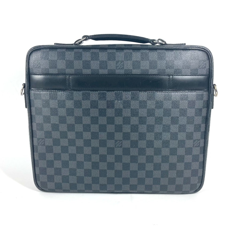 LOUIS VUITTON Business bag N58030 Damier Grafitto Canvas black Damier Graphite Crossbody Steve