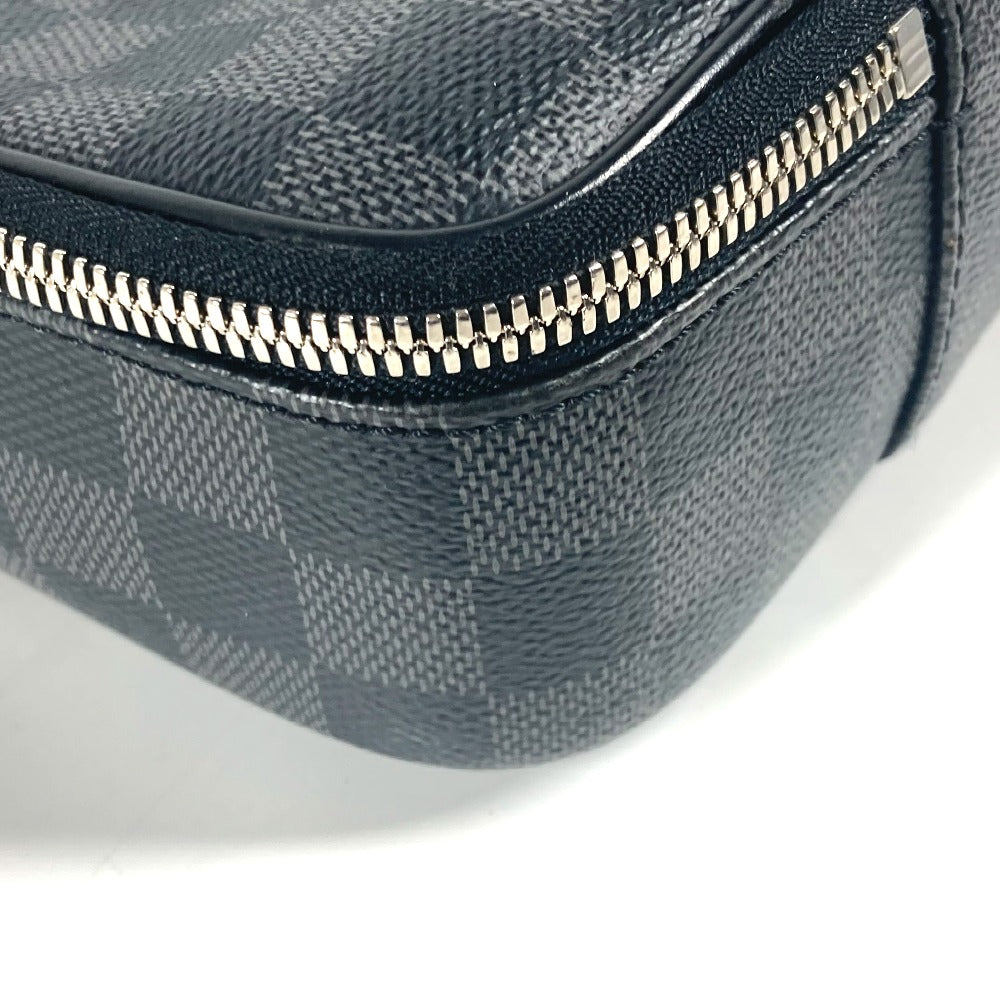LOUIS VUITTON Business bag N58030 Damier Grafitto Canvas black Damier Graphite Crossbody Steve