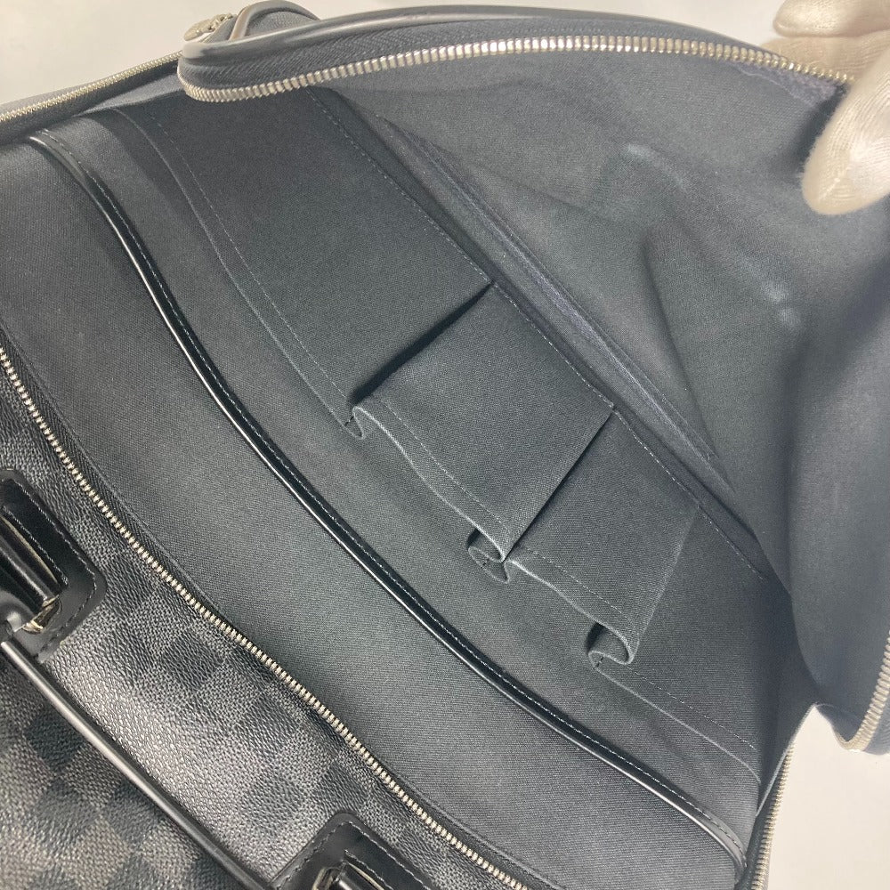LOUIS VUITTON Business bag N23253 Damier Grafitto Canvas black Damier Grafitte Ikar mens Used