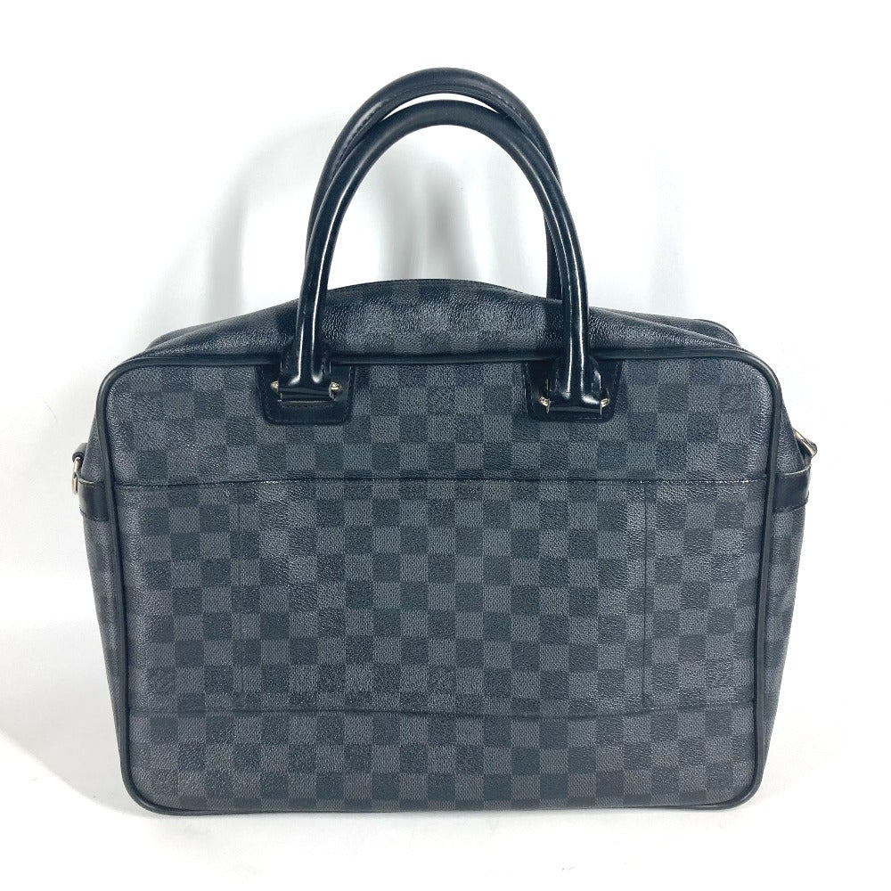 LOUIS VUITTON Business bag N23253 Damier Grafitto Canvas black Damier Grafitte Ikar mens Used