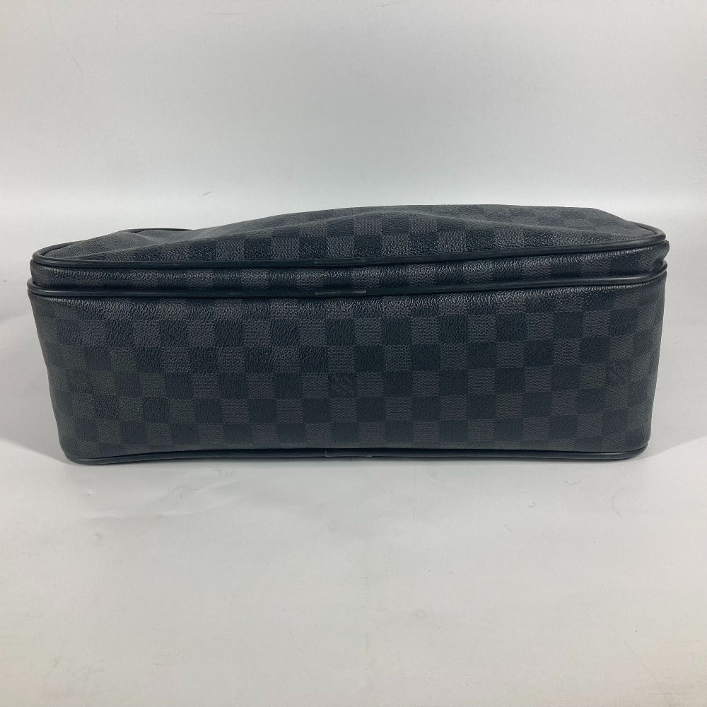 LOUIS VUITTON Business bag N23253 Damier Grafitto Canvas black Damier Grafitte Ikar mens Used