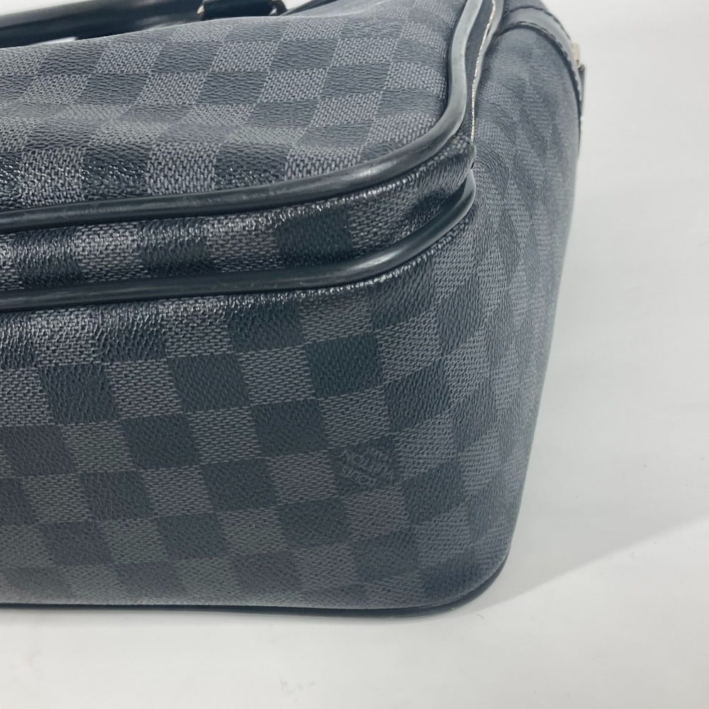 LOUIS VUITTON Business bag N23253 Damier Grafitto Canvas black Damier Grafitte Ikar mens Used