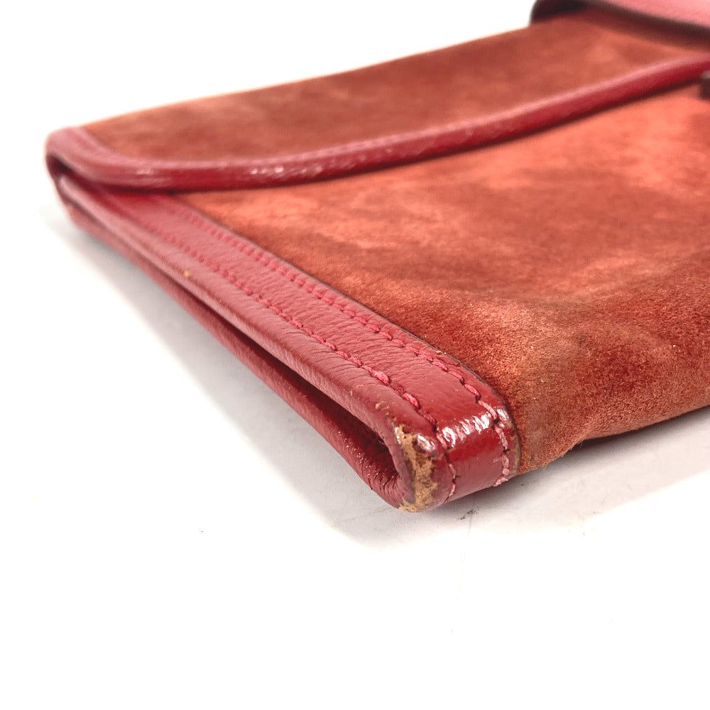HERMES Clutch bag , Dopris Red Bag H logo Jige Elan