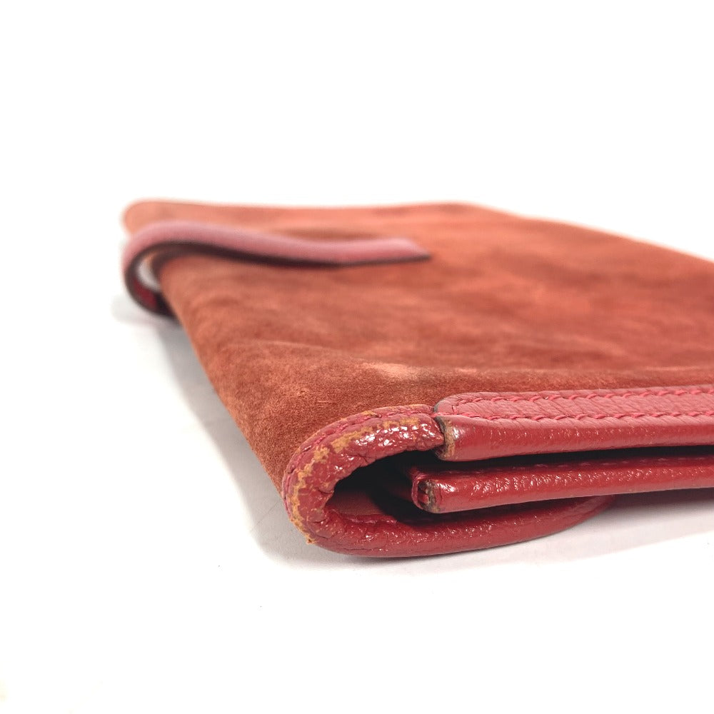 HERMES Clutch bag , Dopris Red Bag H logo Jige Elan