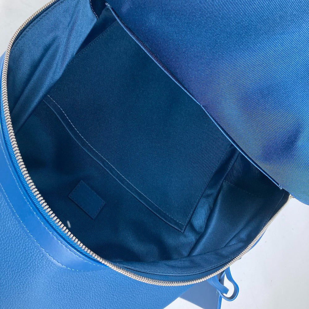 LOUIS VUITTON Backpack M23735 leather blue LV Aerogram take off backpack