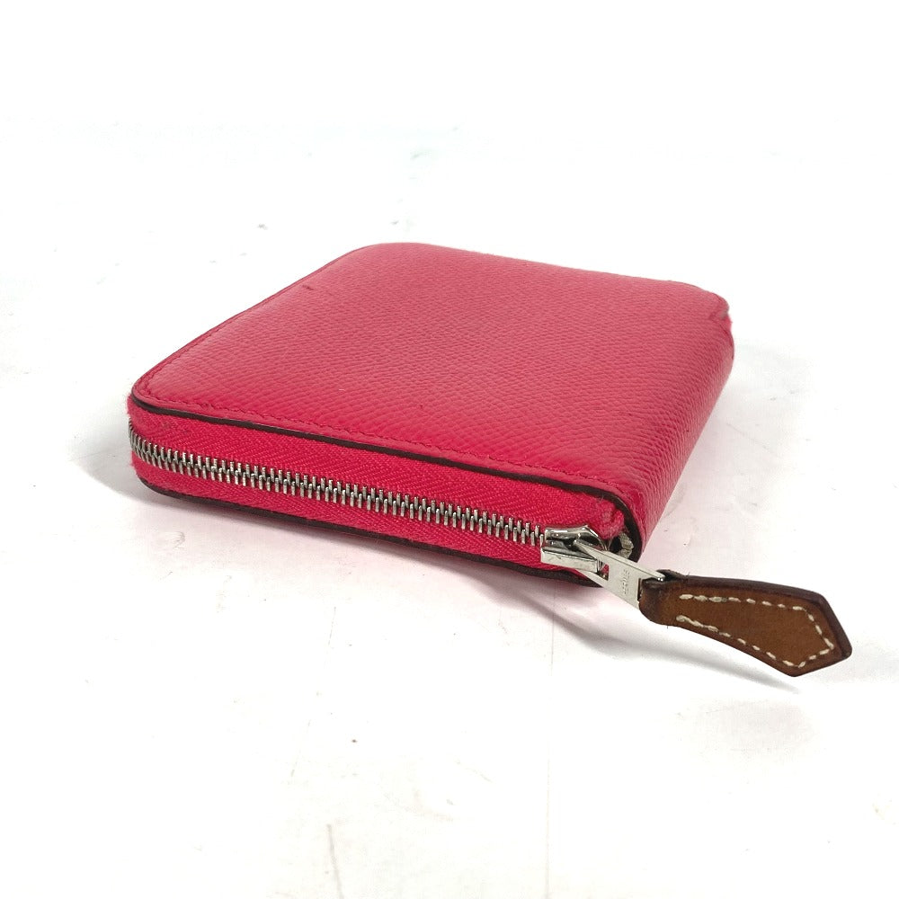HERMES Coin case Epsom pink AzapSilk Incompact