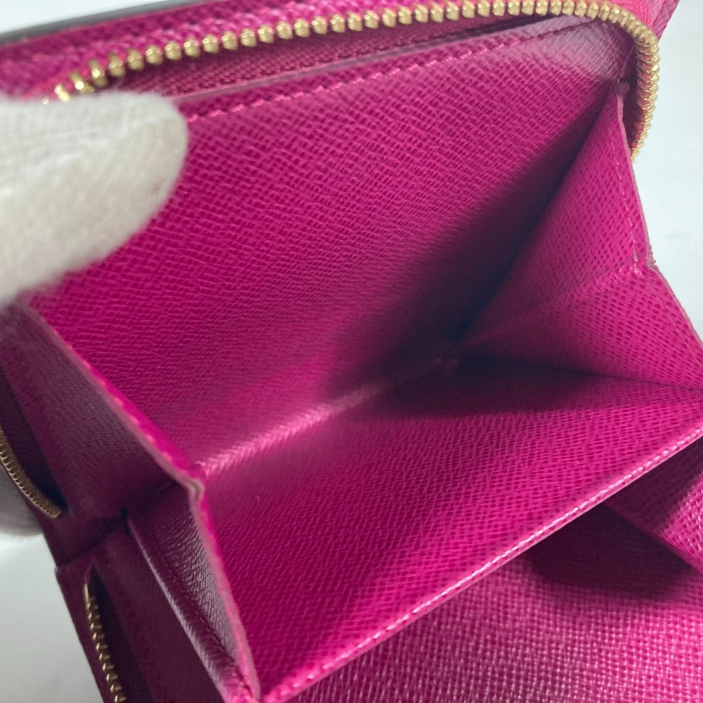 LOUIS VUITTON Folded wallet M95188 Monogram canvas Brown Monogram Perfo Compact zip Women Used