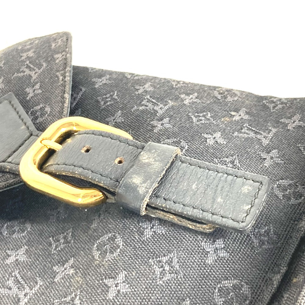 LOUIS VUITTON Backpack M92455 Monogram denim Navy Monogram Mini Denim MontsourisGM