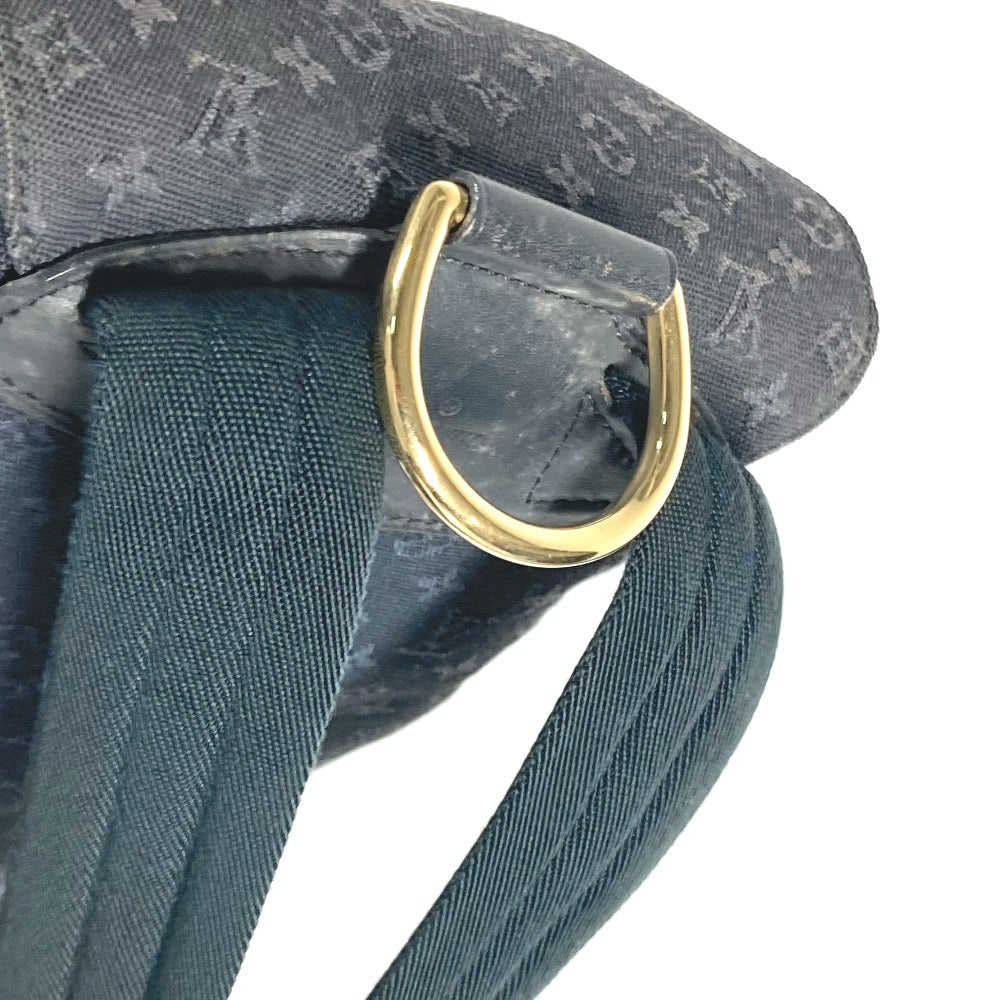LOUIS VUITTON Backpack M92455 Monogram denim Navy Monogram Mini Denim MontsourisGM