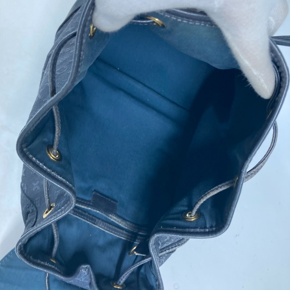 LOUIS VUITTON Backpack M92455 Monogram denim Navy Monogram Mini Denim MontsourisGM