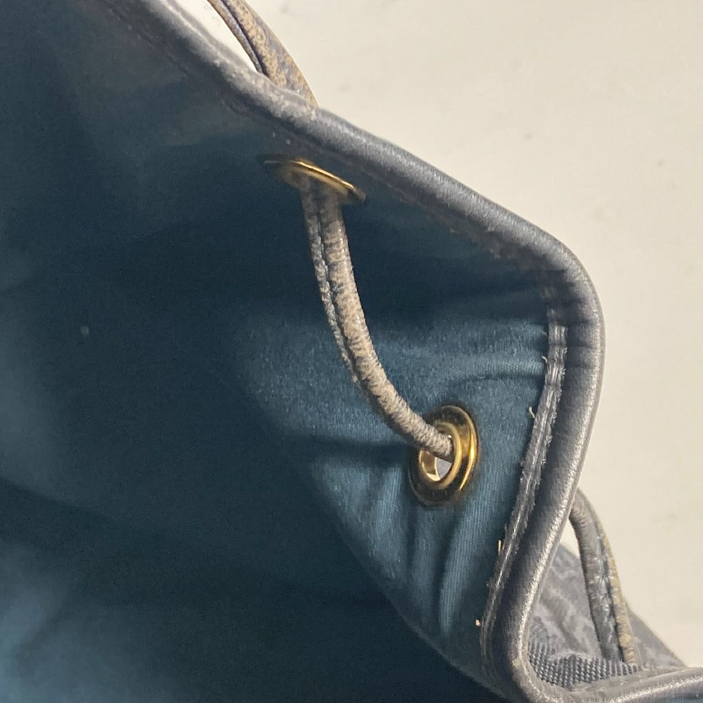 LOUIS VUITTON Backpack M92455 Monogram denim Navy Monogram Mini Denim MontsourisGM