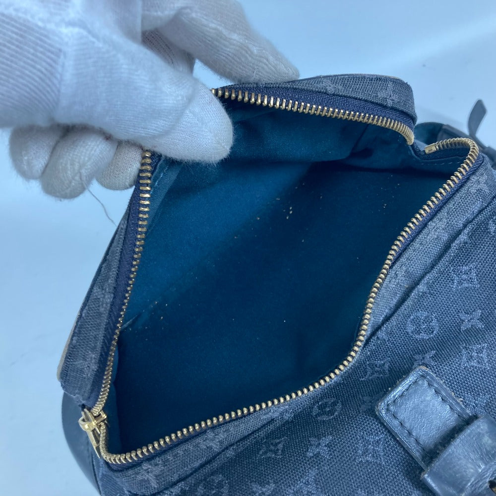 LOUIS VUITTON Backpack M92455 Monogram denim Navy Monogram Mini Denim MontsourisGM