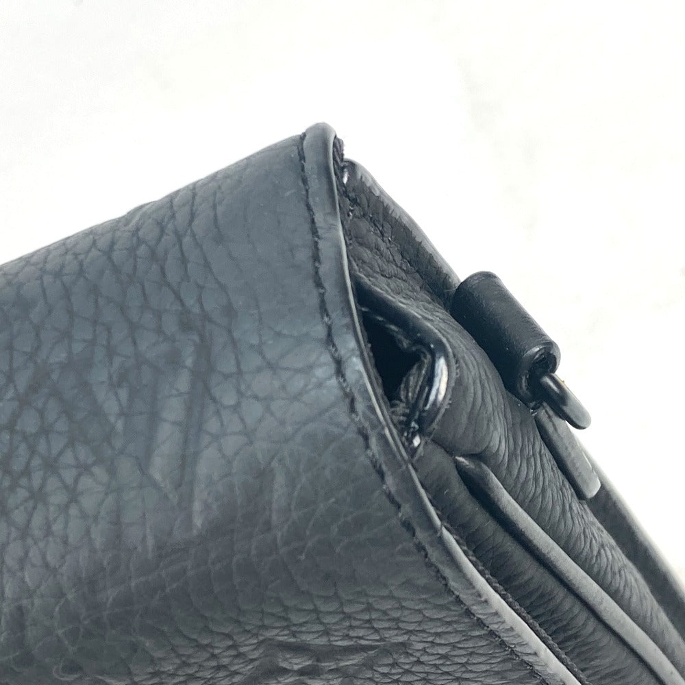 LOUIS VUITTON Handbag M20835 Taurillon Clemence Leather black Monogram Taurillon Clemence S-Lock Briefcase mens Used