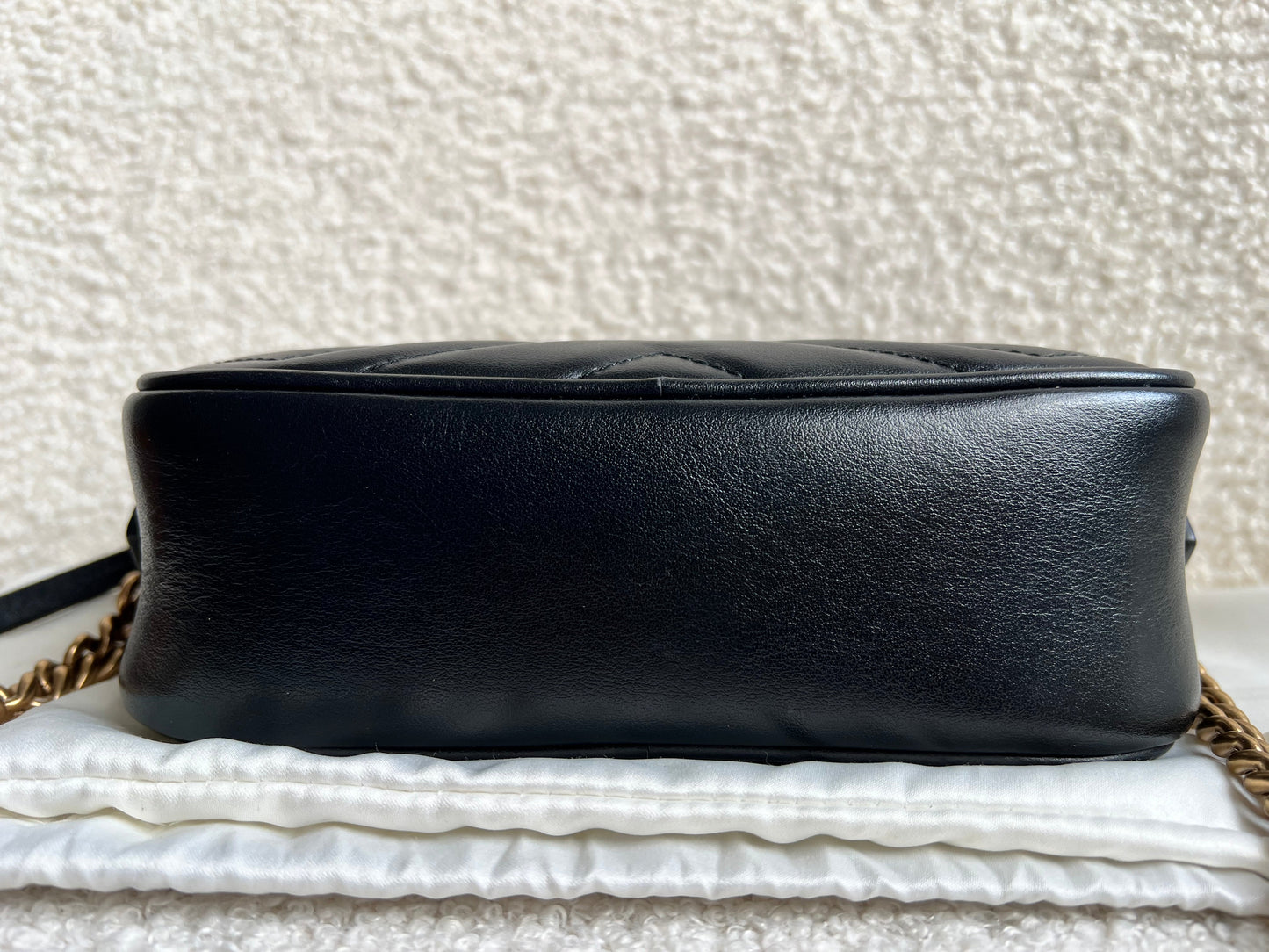 Gucci GG Black Marmont Mini Shoulder Bag (RRP £1,360)