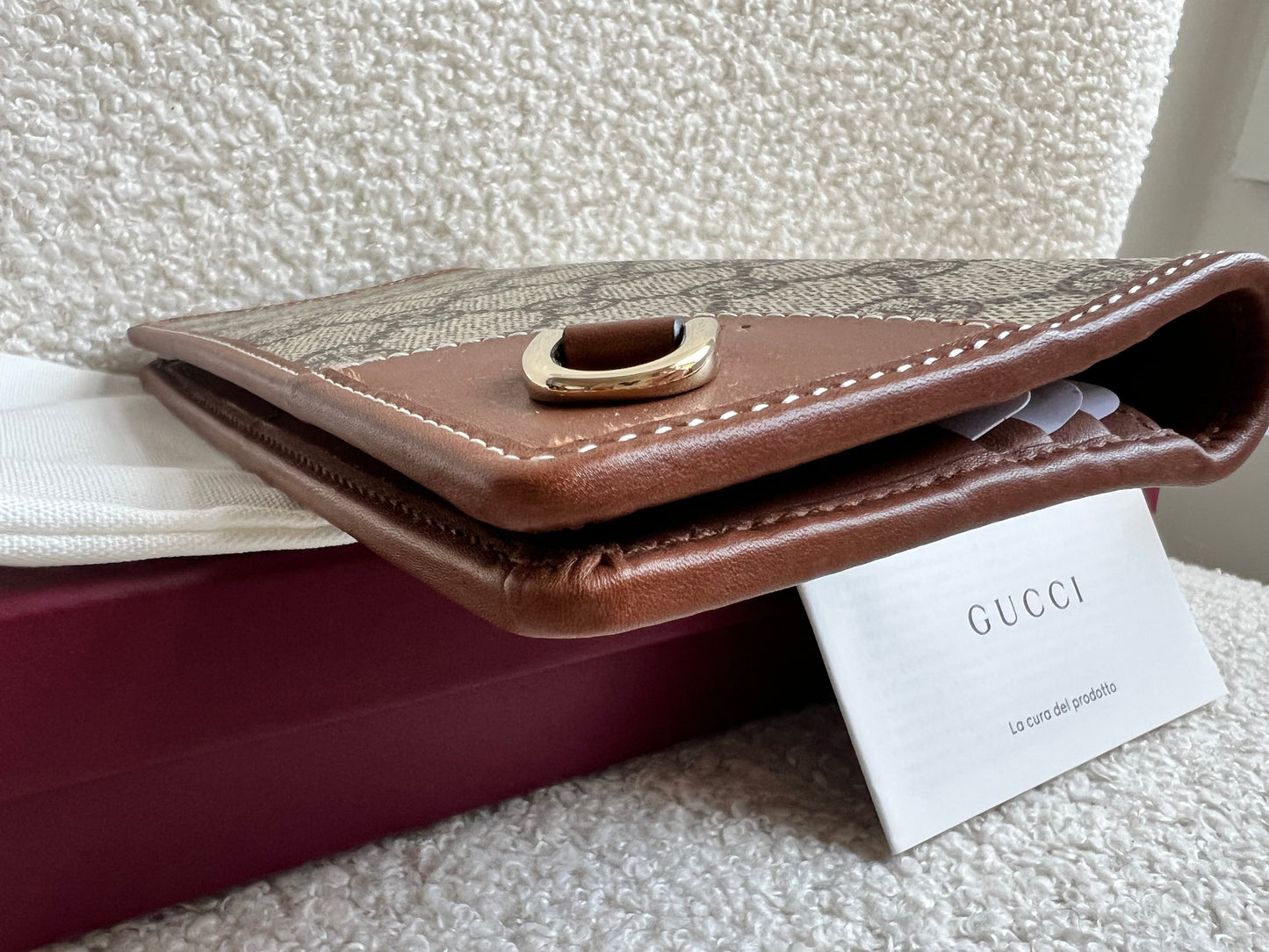 Gucci Emblem Continental Wallet (RRP £550)