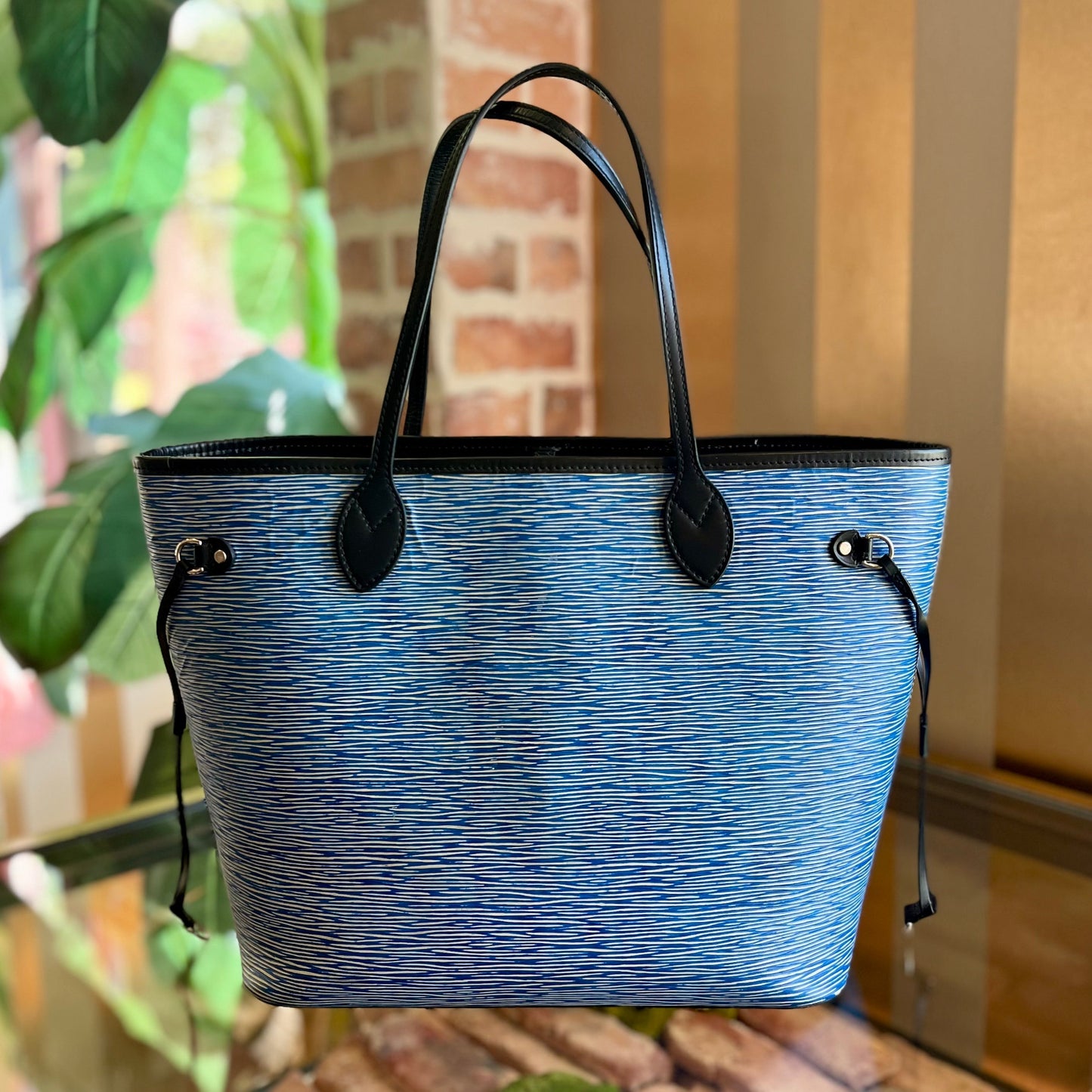 LOUIS VUITTON Epi Denim Neverfull MM TS3920