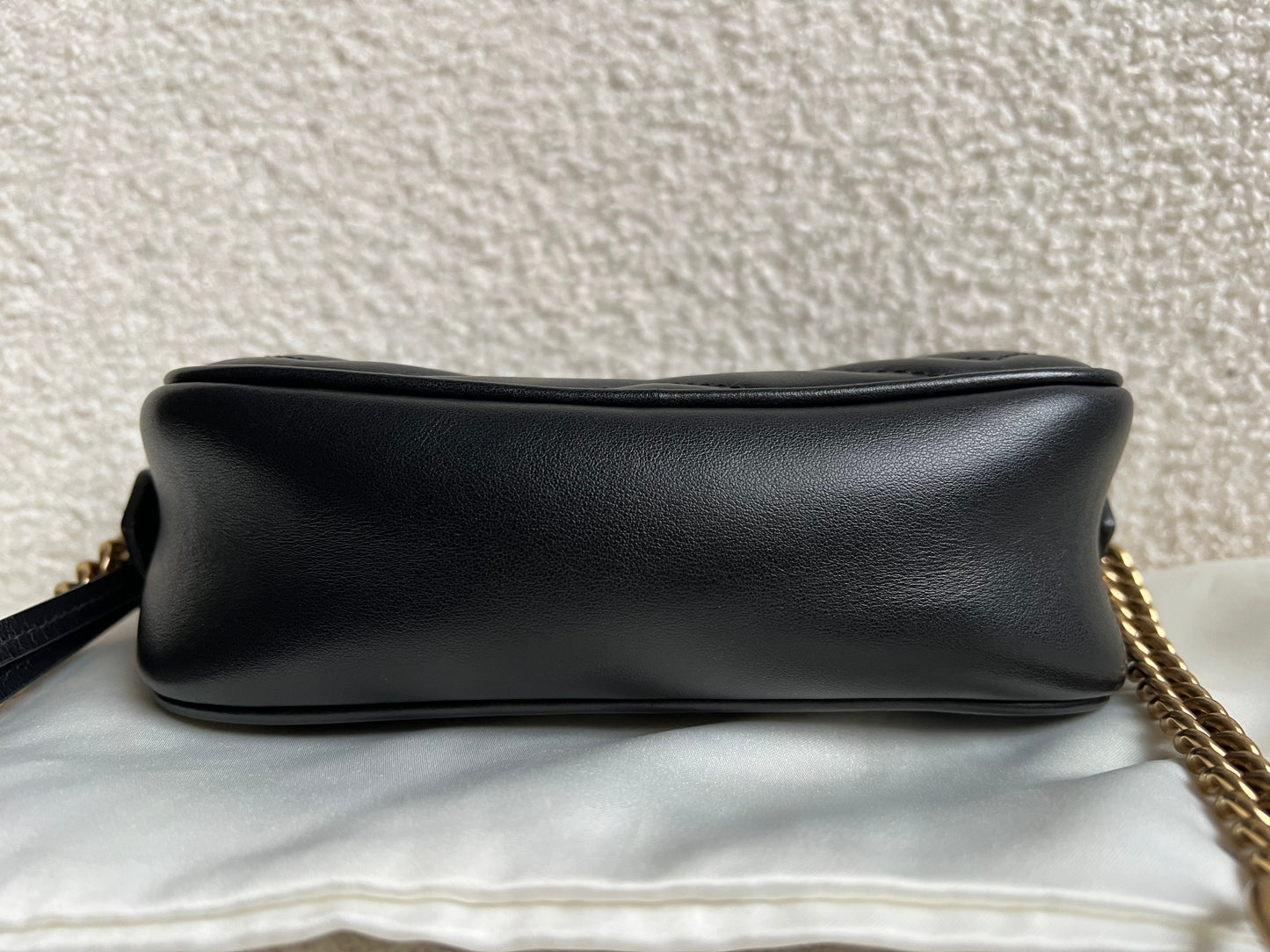 Gucci GG Black Marmont Mini Shoulder Bag (RRP £1,360)