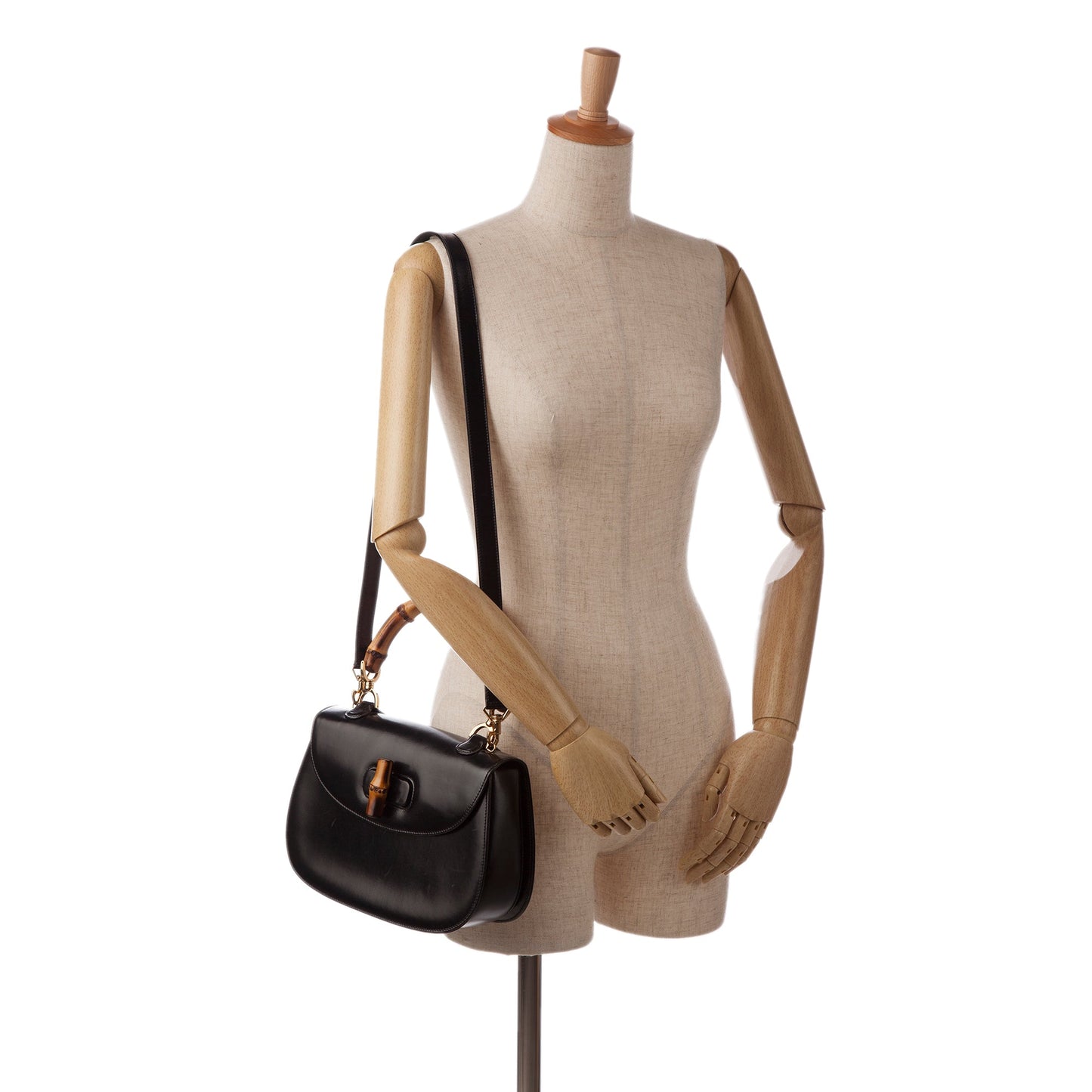 Gucci Bamboo Night Black Leather