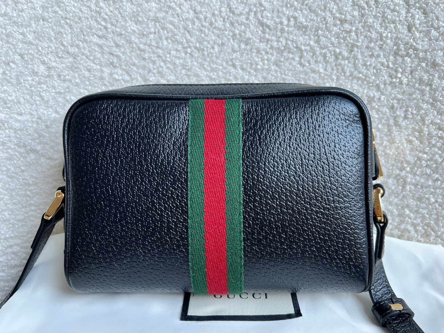 Gucci GG Black Ophidia Mini Shoulder Bag