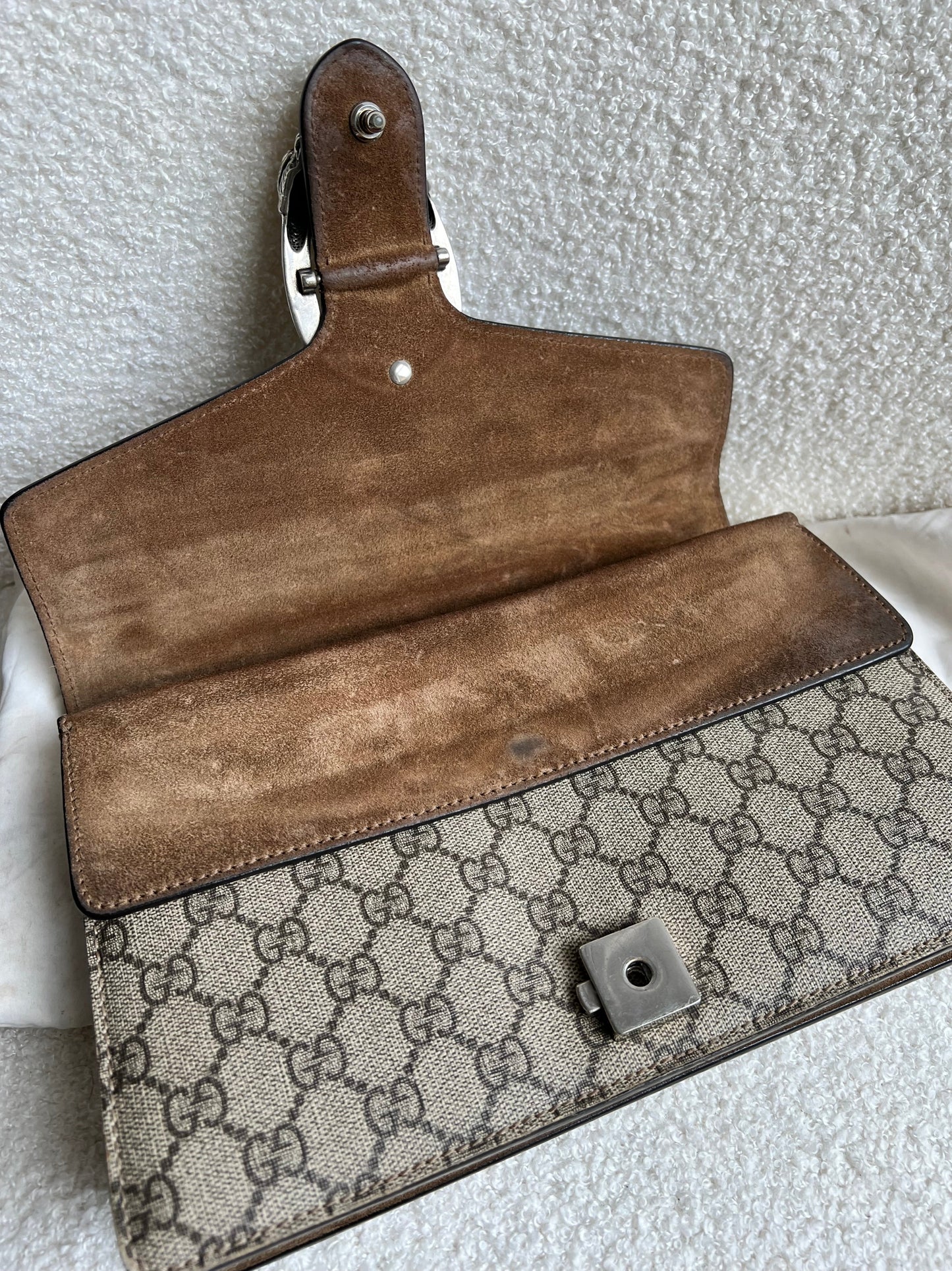 Gucci Dionysus GG Supreme Small Shoulder Bag (RRP £2,400)