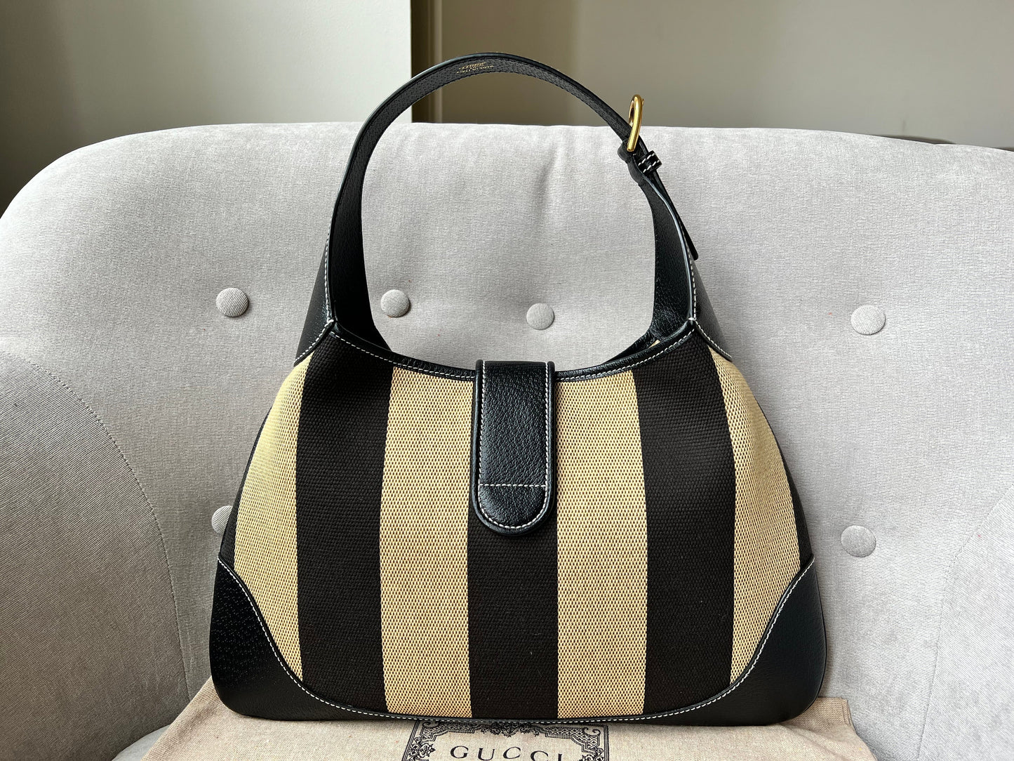 Gucci Stripe Medium Aphrodite Shoulder Bag (RRP £1400)