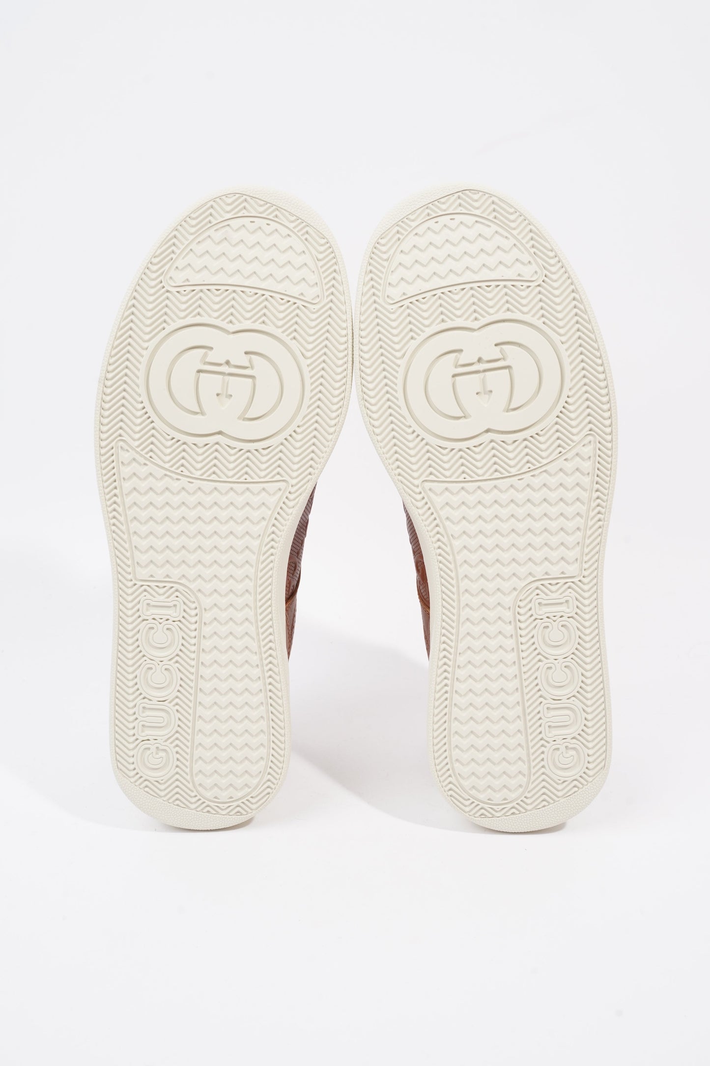 Gucci Chunky B Sneaker Tan Leather EU 42 UK 8