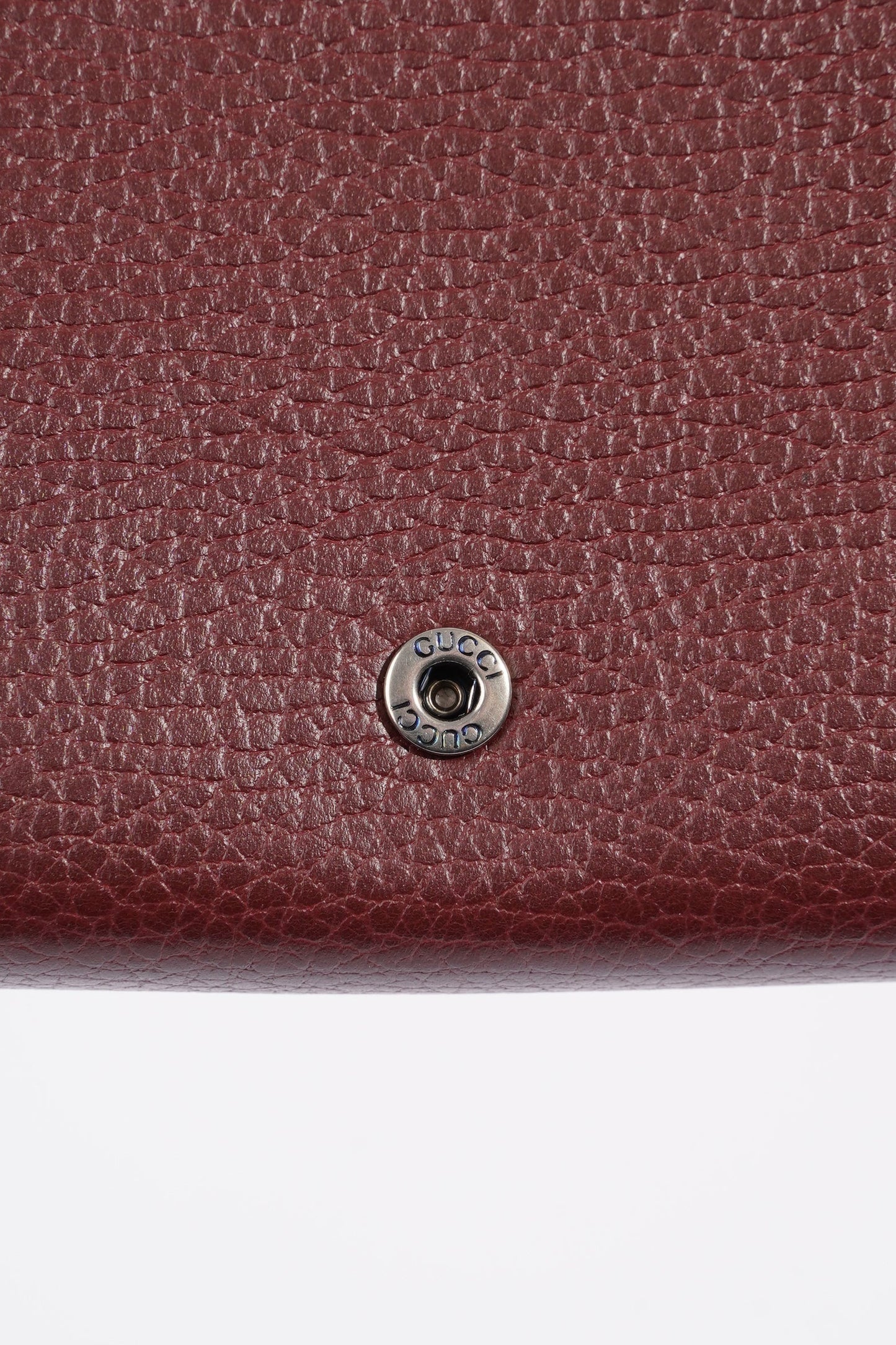 Gucci Dionysus Mini Chain Burgundy Leather