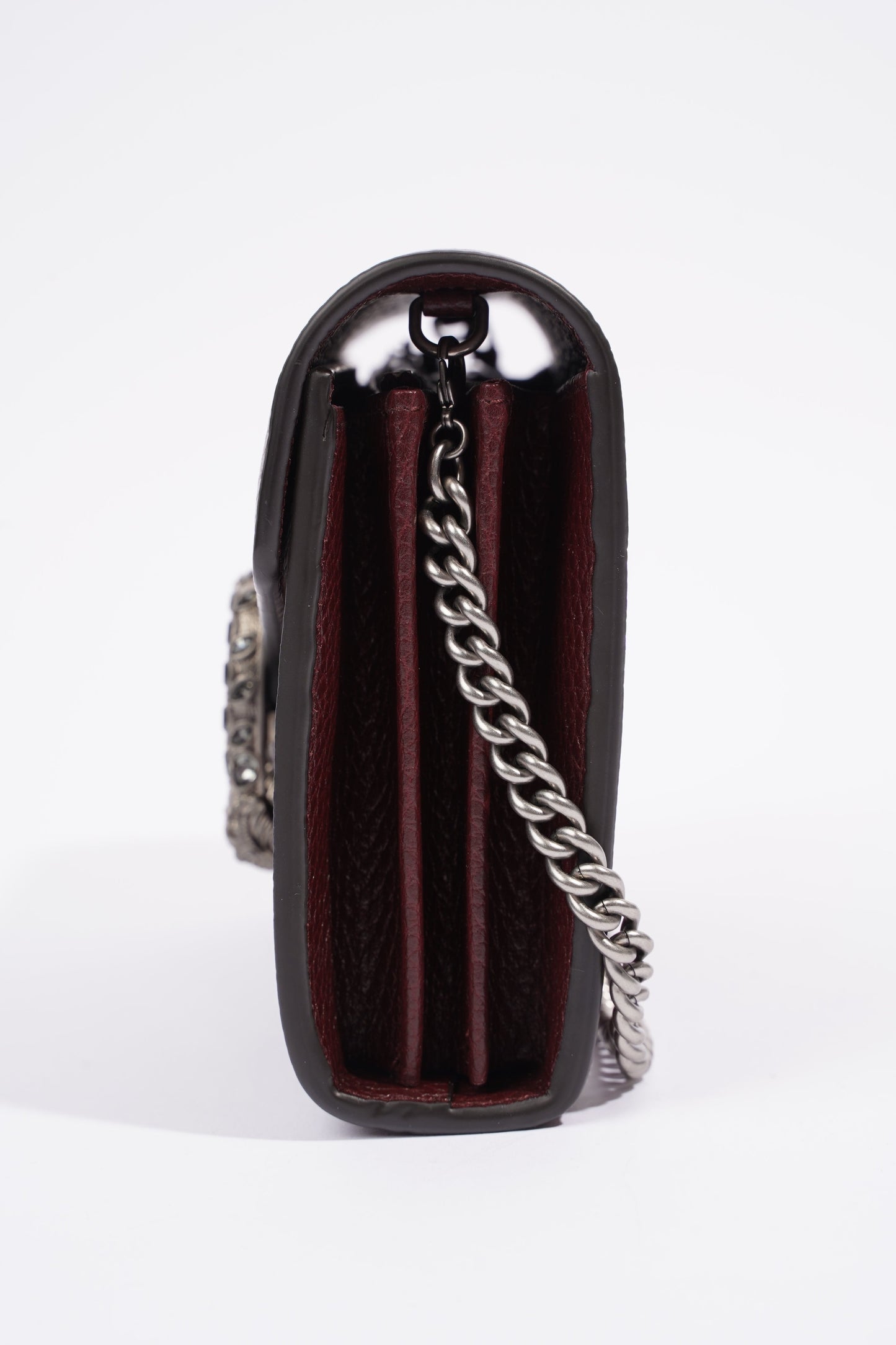 Gucci Dionysus Mini Chain Burgundy Leather