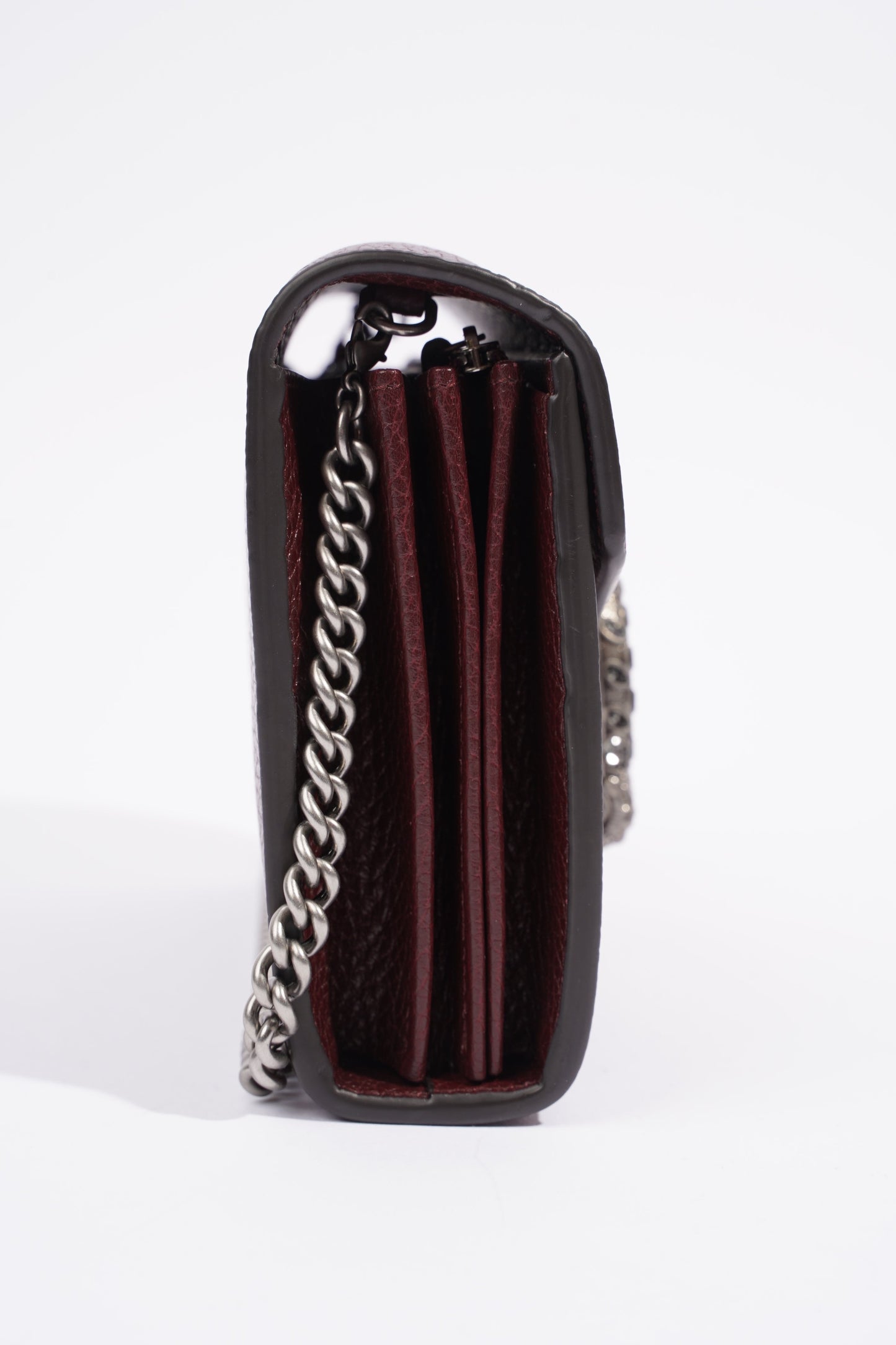 Gucci Dionysus Mini Chain Burgundy Leather