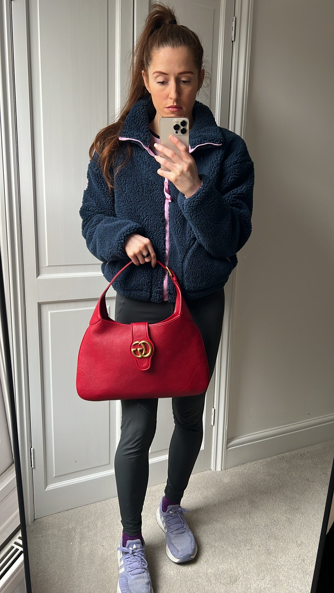 Gucci Red Large Aphrodite Shoulder Bag (RRP £1760)