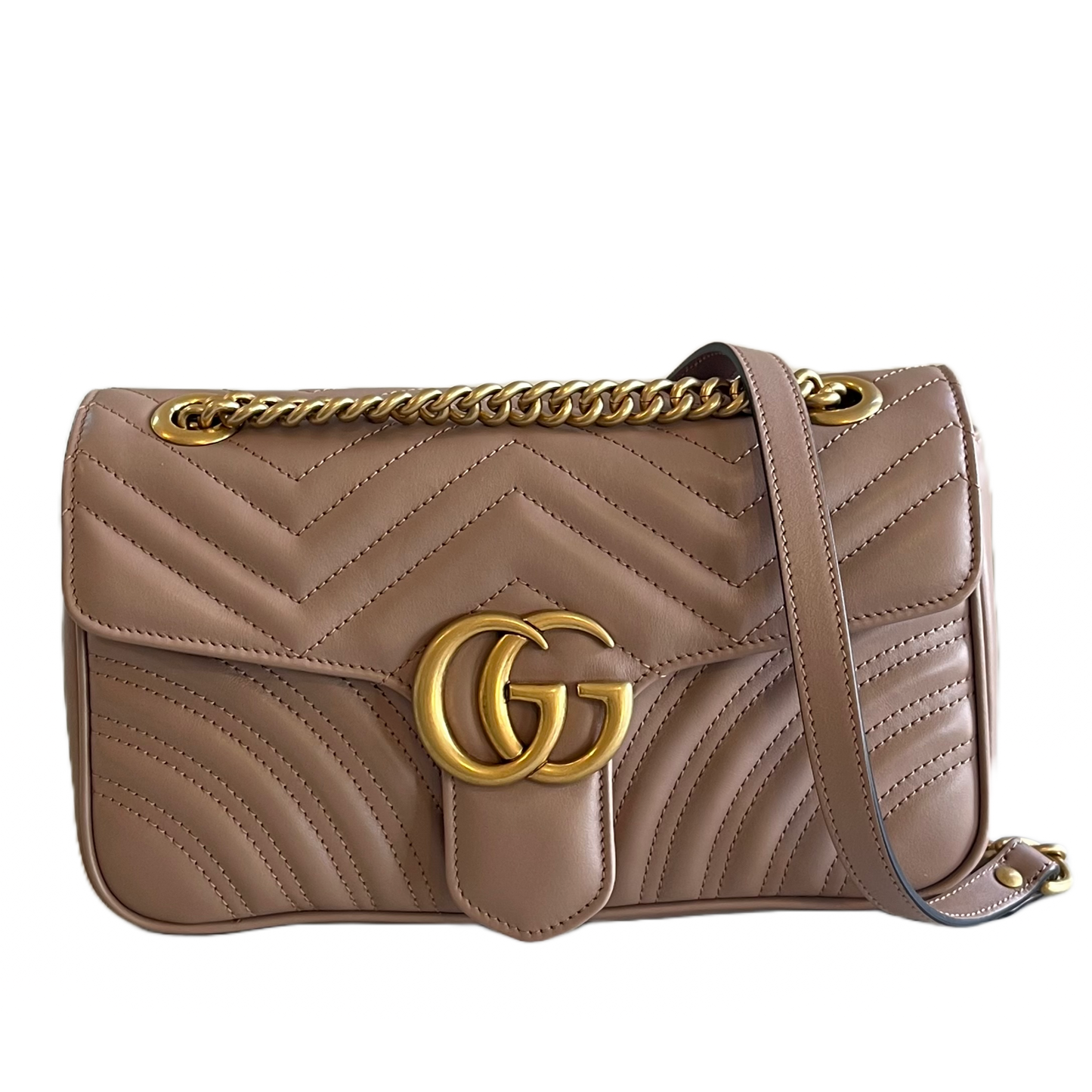 Gucci GG Marmont Metelasse, Small Shoulder bag
