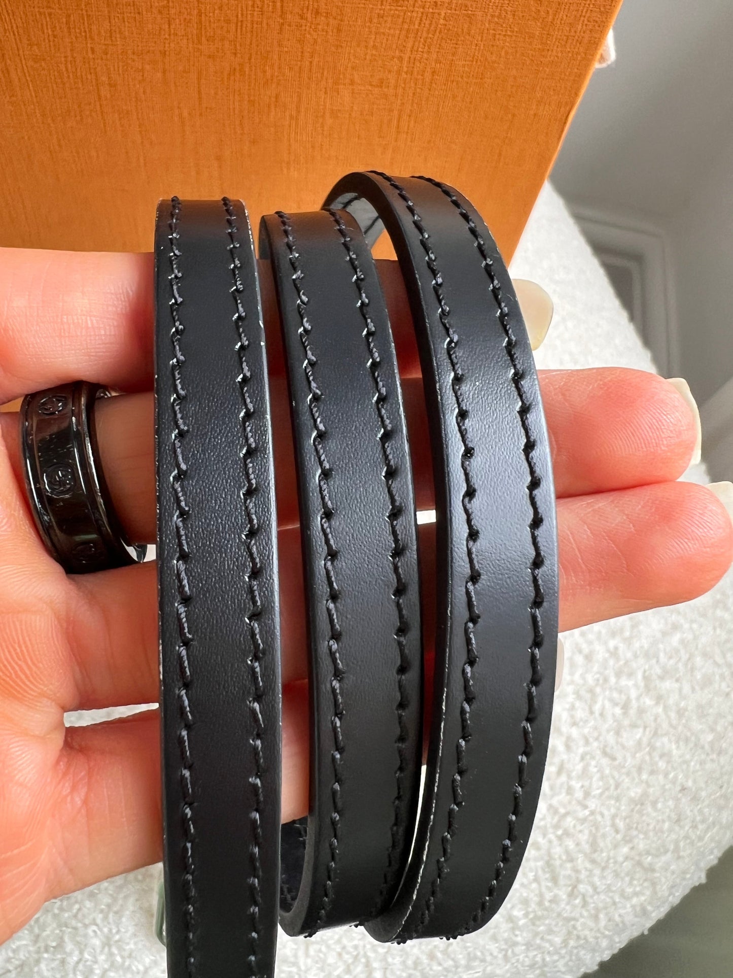 Louis Vuitton Alma BB Black Epi
