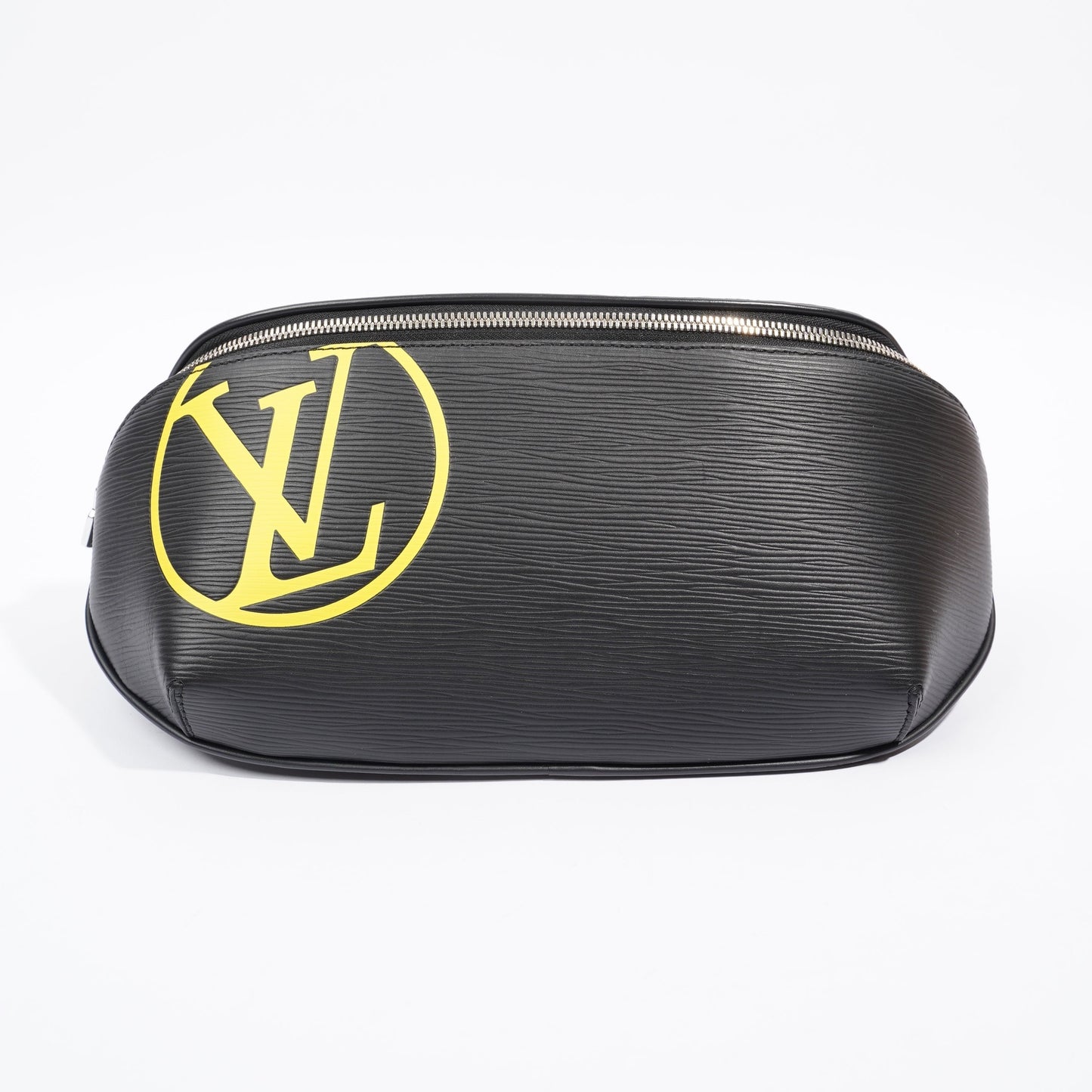 Louis Vuitton Circle Logo Bum Bag Black Epi Leather