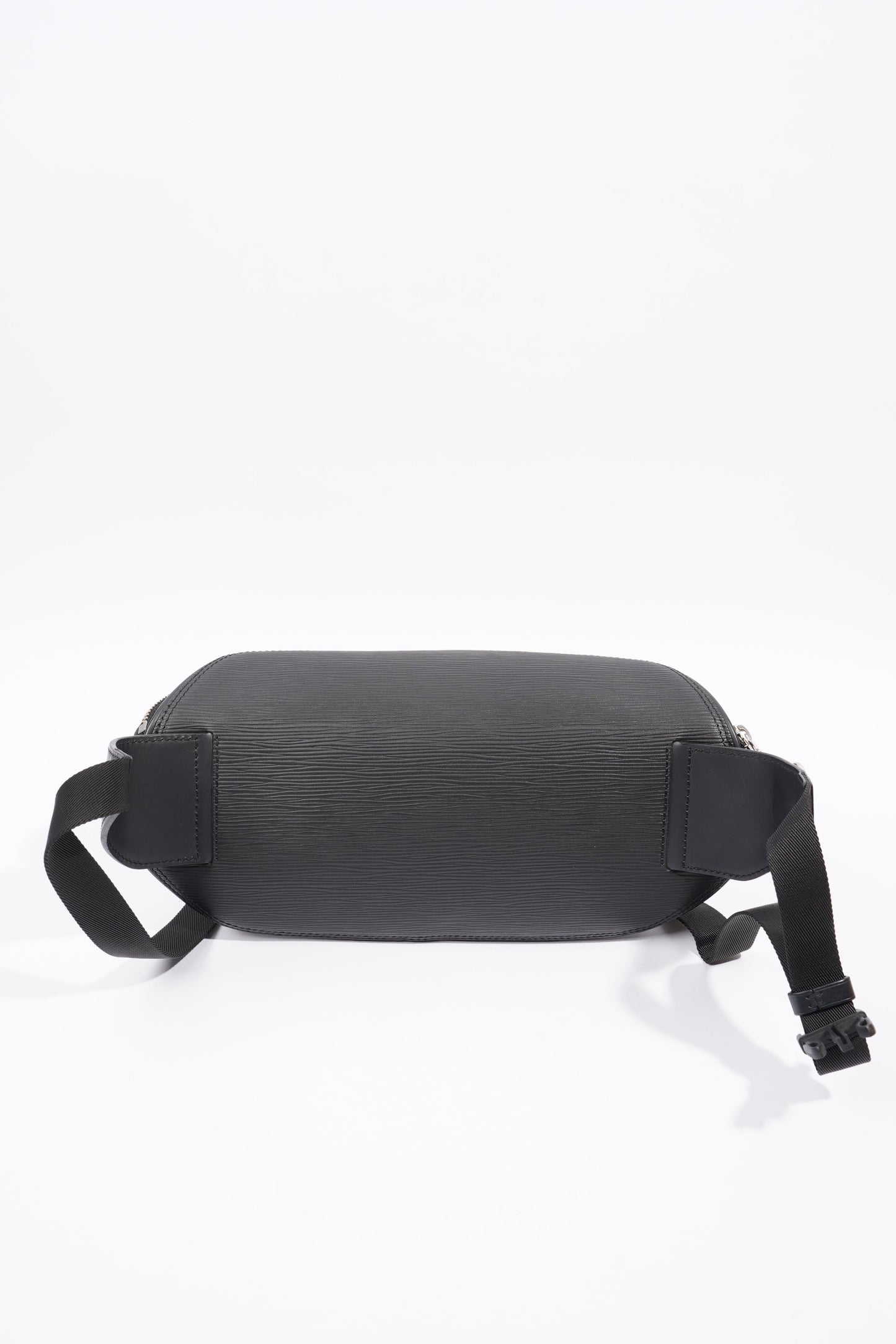 Louis Vuitton Circle Logo Bum Bag Black Epi Leather