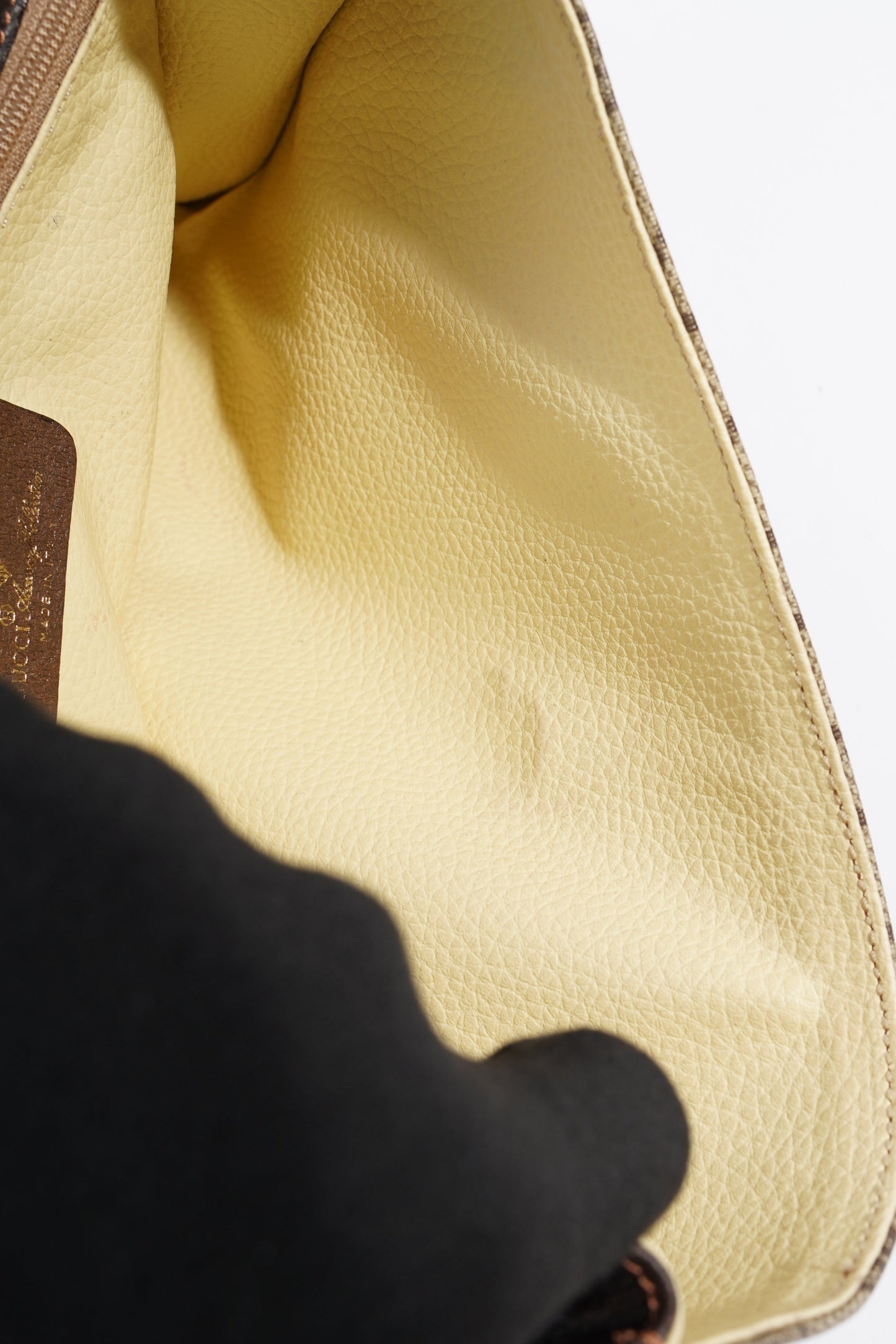 Gucci Clutch Shoulder Bag Supreme Canvas
