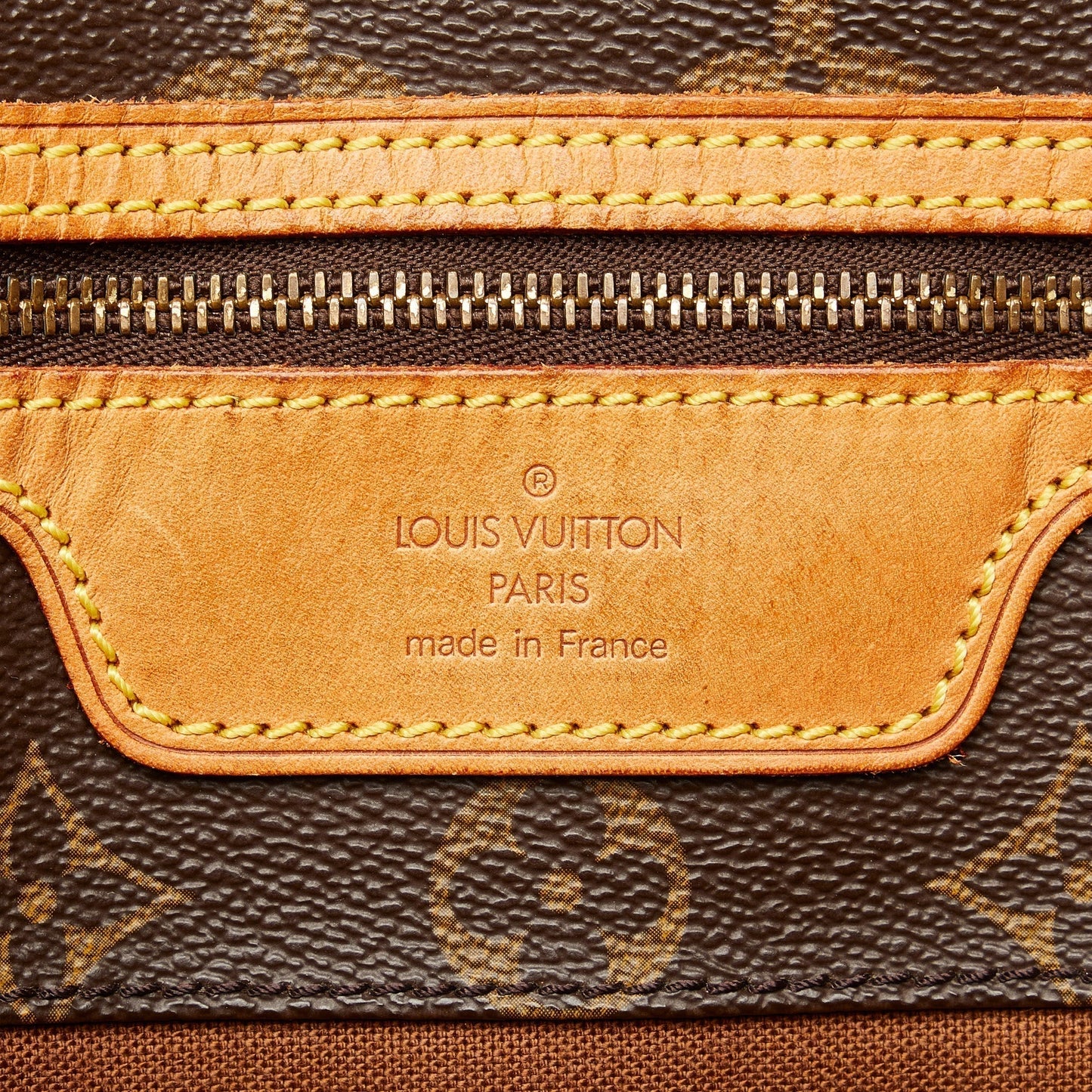 Brown Louis Vuitton Monogram Sac Shopping 48 Tote Bag