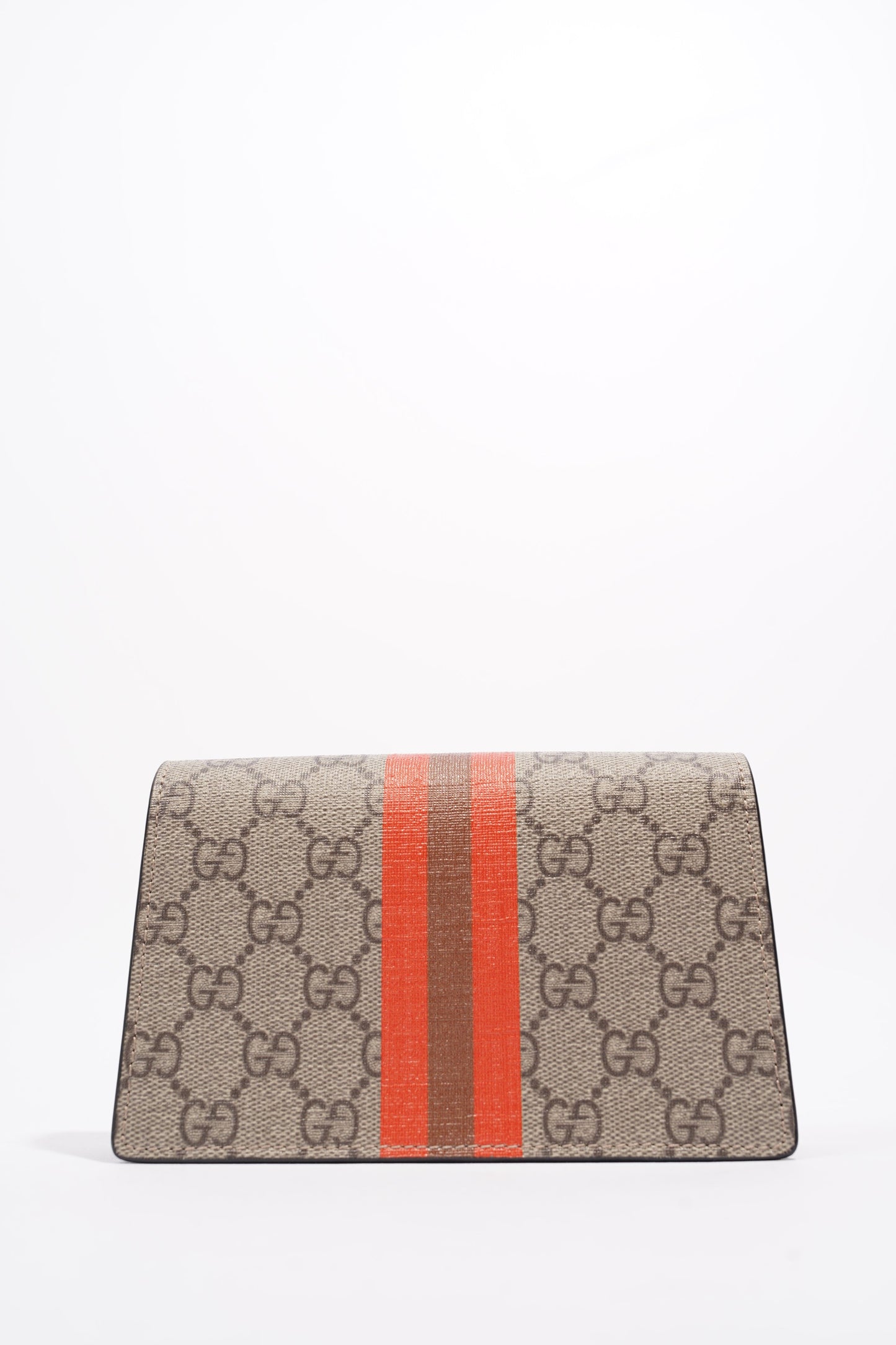 Gucci Centum Dionysus GG Supreme / Green / Orange Canvas Super Mini