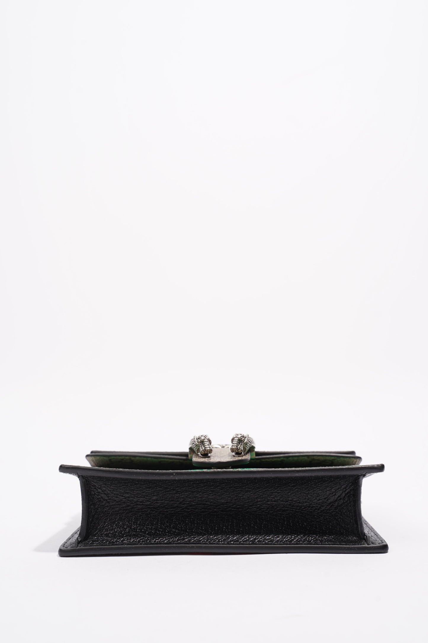 Gucci Centum Dionysus GG Supreme / Green / Orange Canvas Super Mini