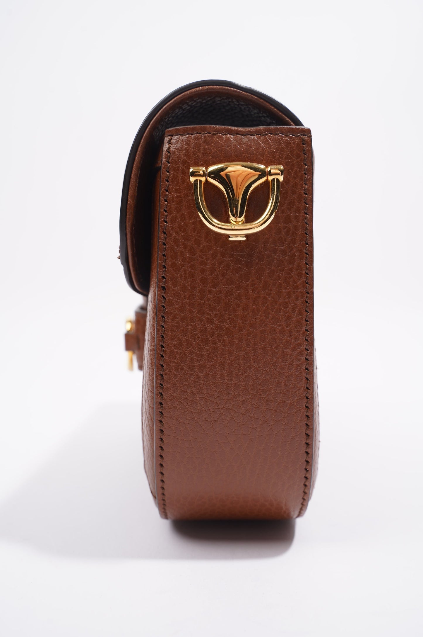 Gucci Horsebit 1955 Mini Bag Denim / Brown Leather