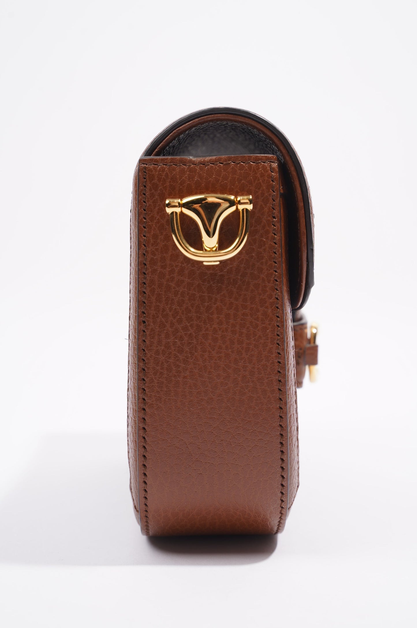Gucci Horsebit 1955 Mini Bag Denim / Brown Leather