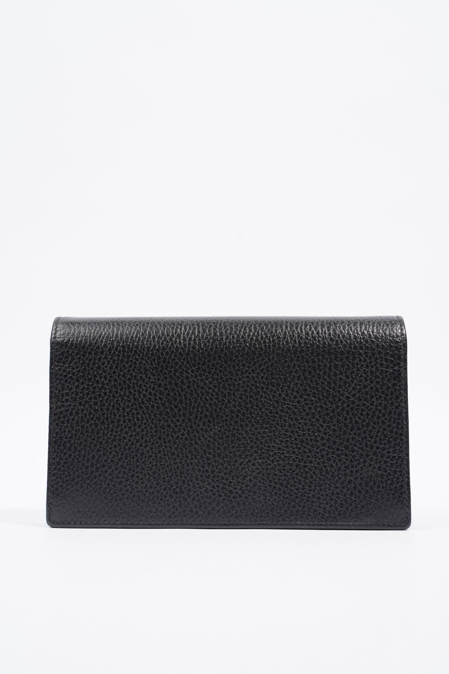Gucci Swing Leather strap Wallet Black Leather