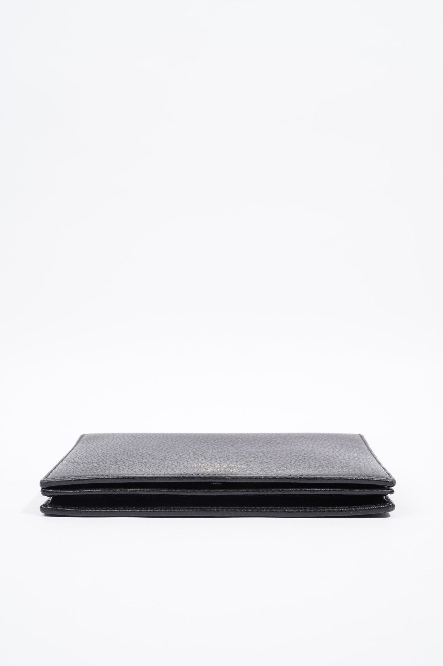 Gucci Swing Leather strap Wallet Black Leather