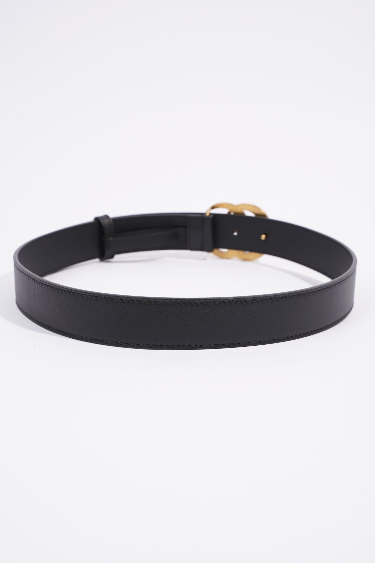 Gucci Marmont Belt Black Leather 75cm 30"